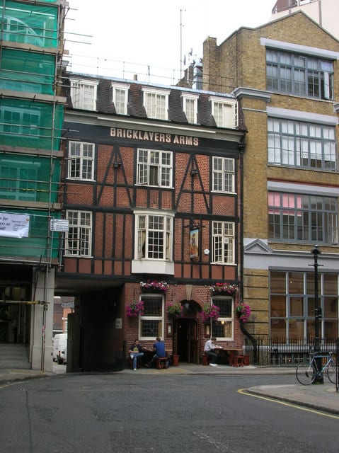 The Bricklayers Arms Fitzrovia