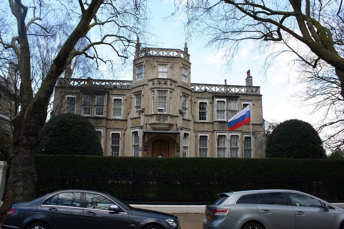 In Frankfurt Russian Embassy In 15