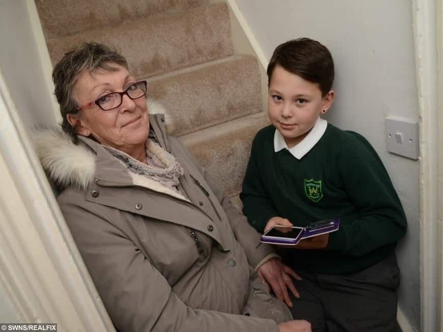 Young Boy Saved His Gran By Calling 999 When She Fell Down Flight Of Stairs