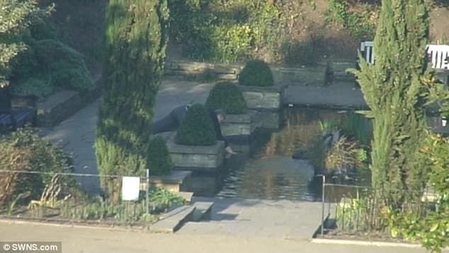 Watch – Man caught stealing money from pond normally used to help maintain park