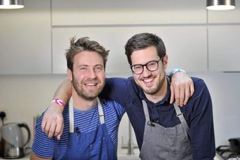 Billy and Jack Cancer Research UK