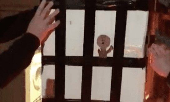 Five men have been arrested after a vile video of revellers laughing as an effigy of Grenfell Tower went up in flames went viral