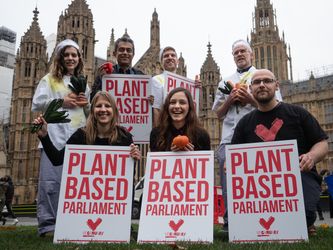 Veganuary goes to Parliament