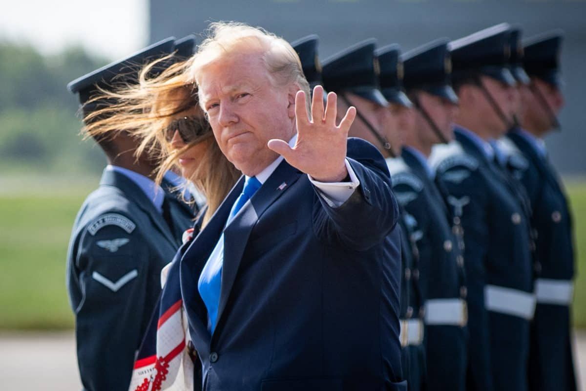 Trump says Iran made ‘very big mistake’ shooting down drone – stoking fears of war