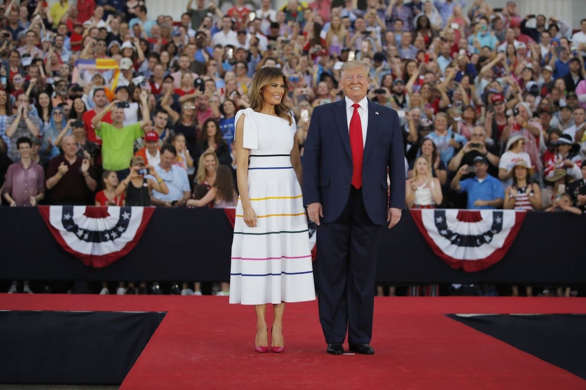 Trump mocked for claiming army ‘took over airports’ during war of independence with Britain…. in the late 1700s
