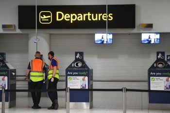Mr Allan’s flight was cancelled as he tried to get back to Scotland (Victoria Jones/PA)