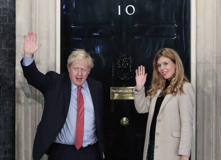 Prime Minister Boris Johnson girlfriend Carrie Symonds Credit;PA