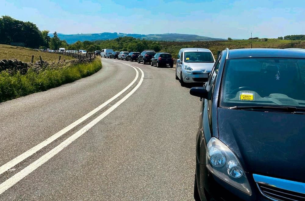 £25k of taxpayers’ cash to paint double-yellow lines by beauty spots to stop selfish drivers