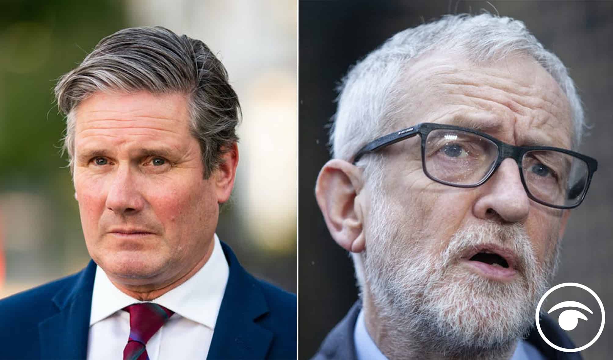 Jeremy Corbyn suspended from the Labour Party over EHRC remarks
