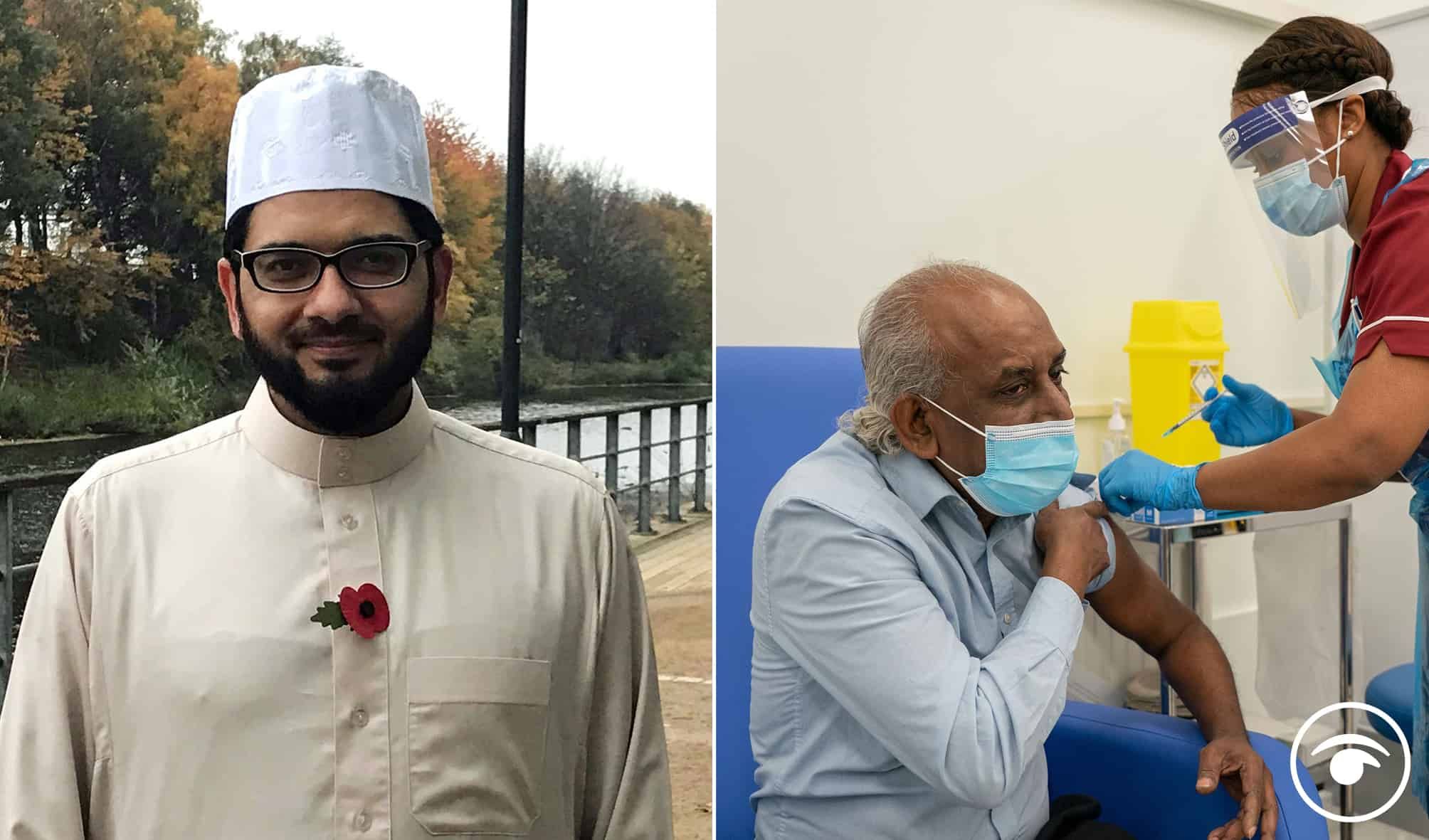 Covid: Rejection of jab by ethnic minorities ‘could fan flames of Islamophobia’