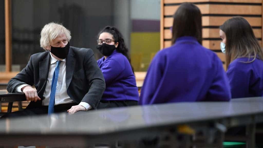 Johnson tells how midlife crisis drove him into politics