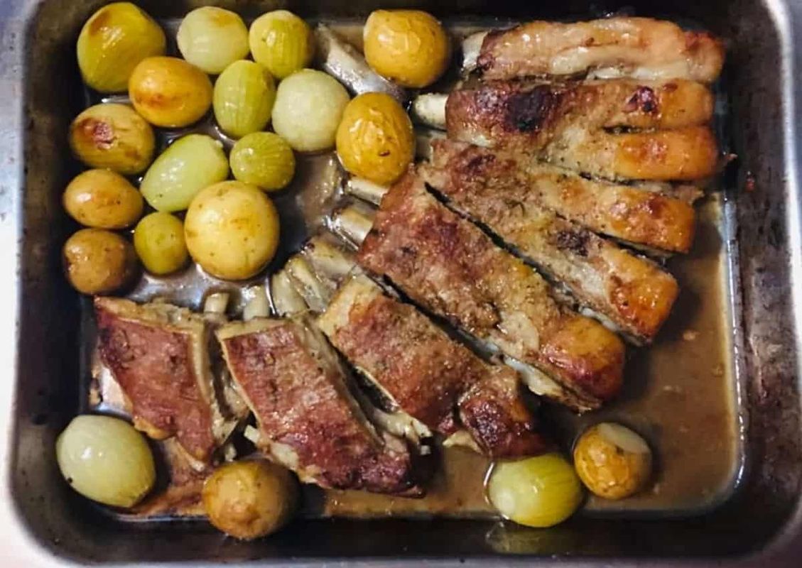 How To Make: Lamb Ribs With Yoghurt and Mint Sauce