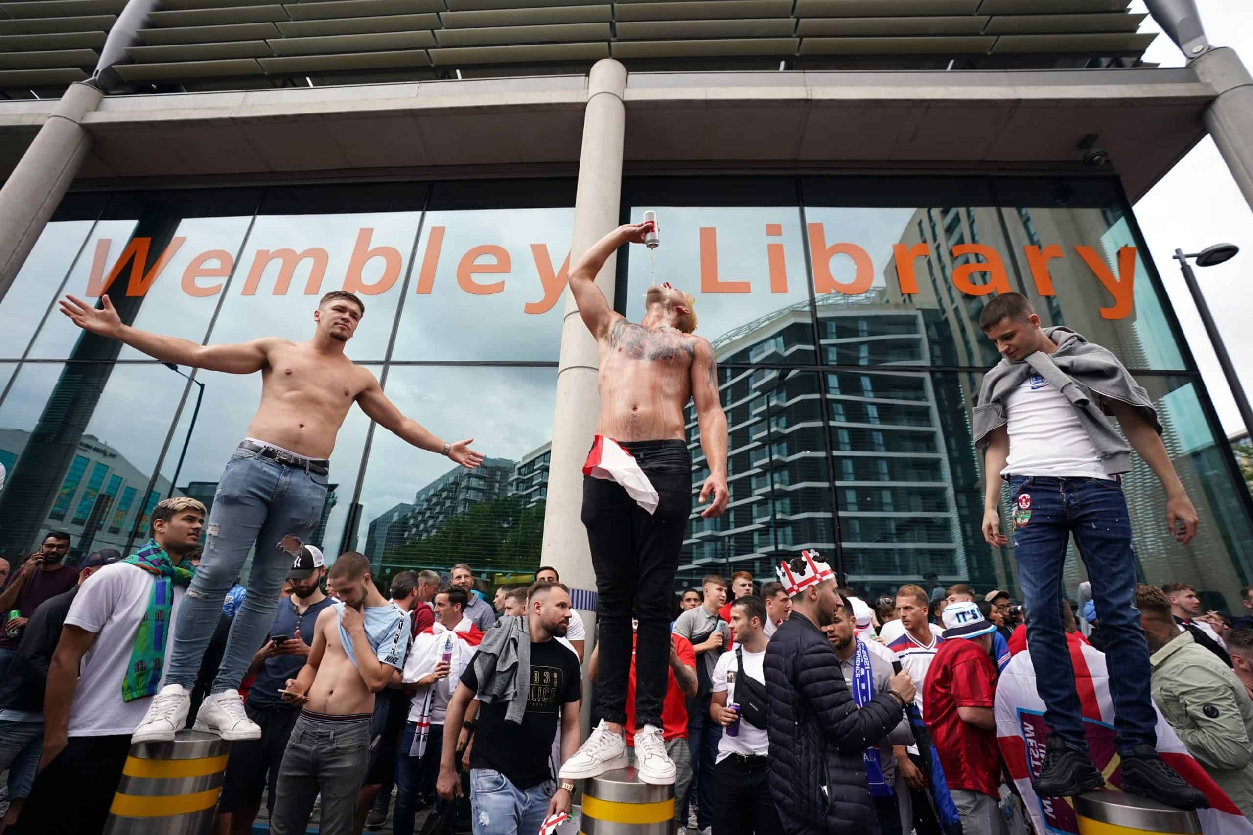England fans testing positive for ‘Wembley variant’ soars after Euros final