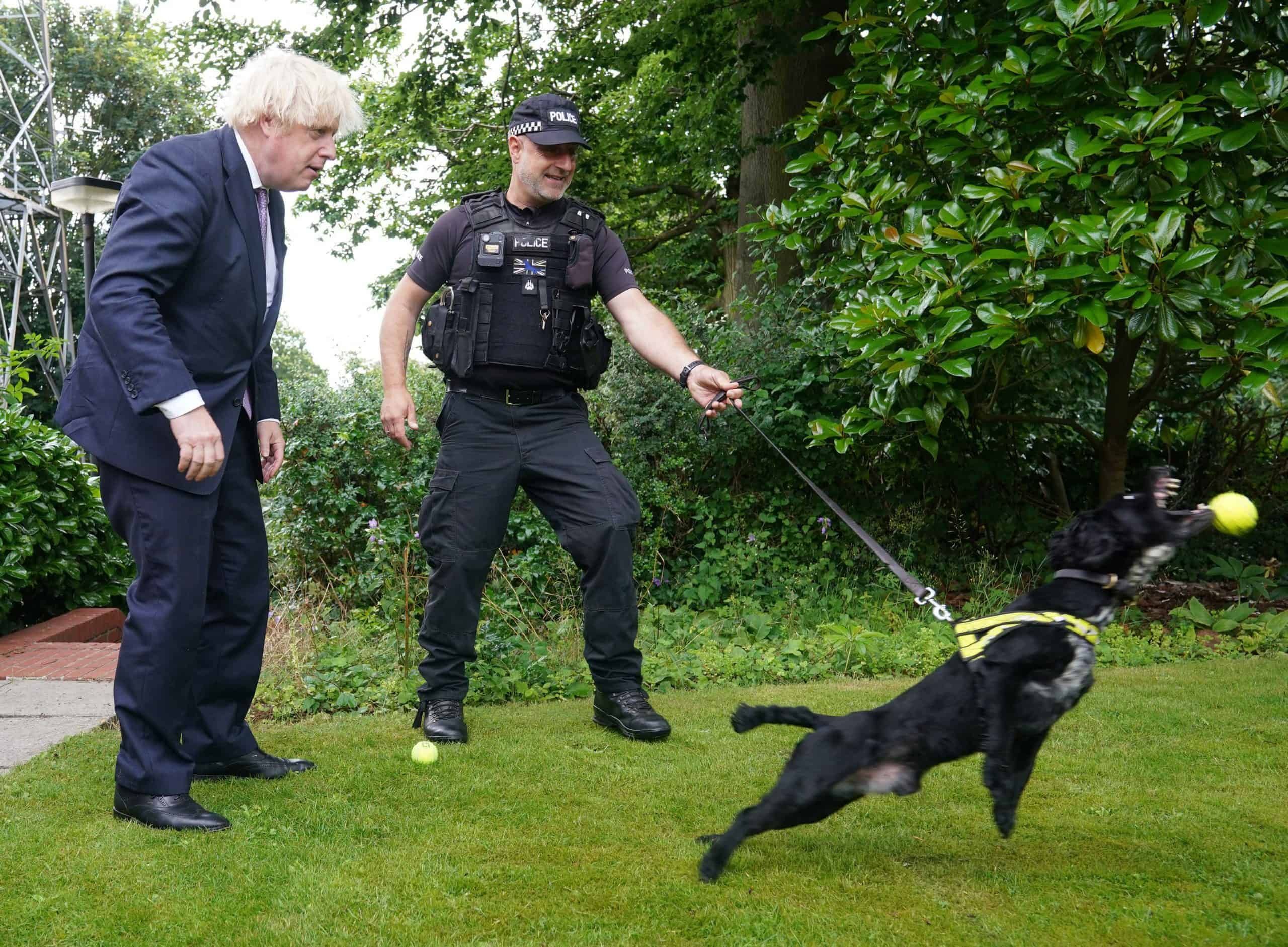 Johnson pushes for ‘fluorescent-jacketed chain gangs’ to punish anti-social behaviour