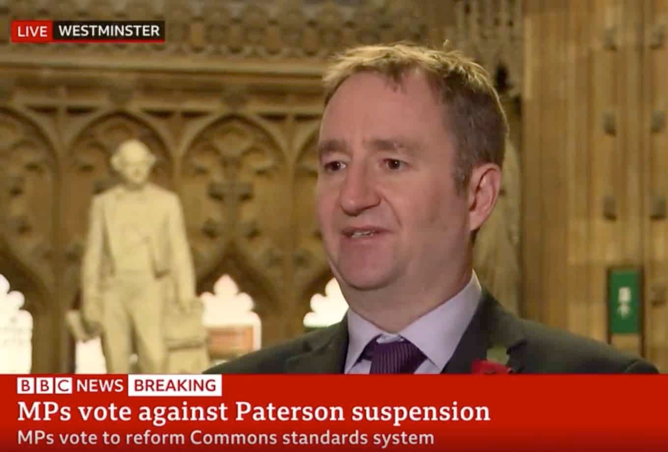 Tory MP explains why he defied 3 line whip to vote against standards reform