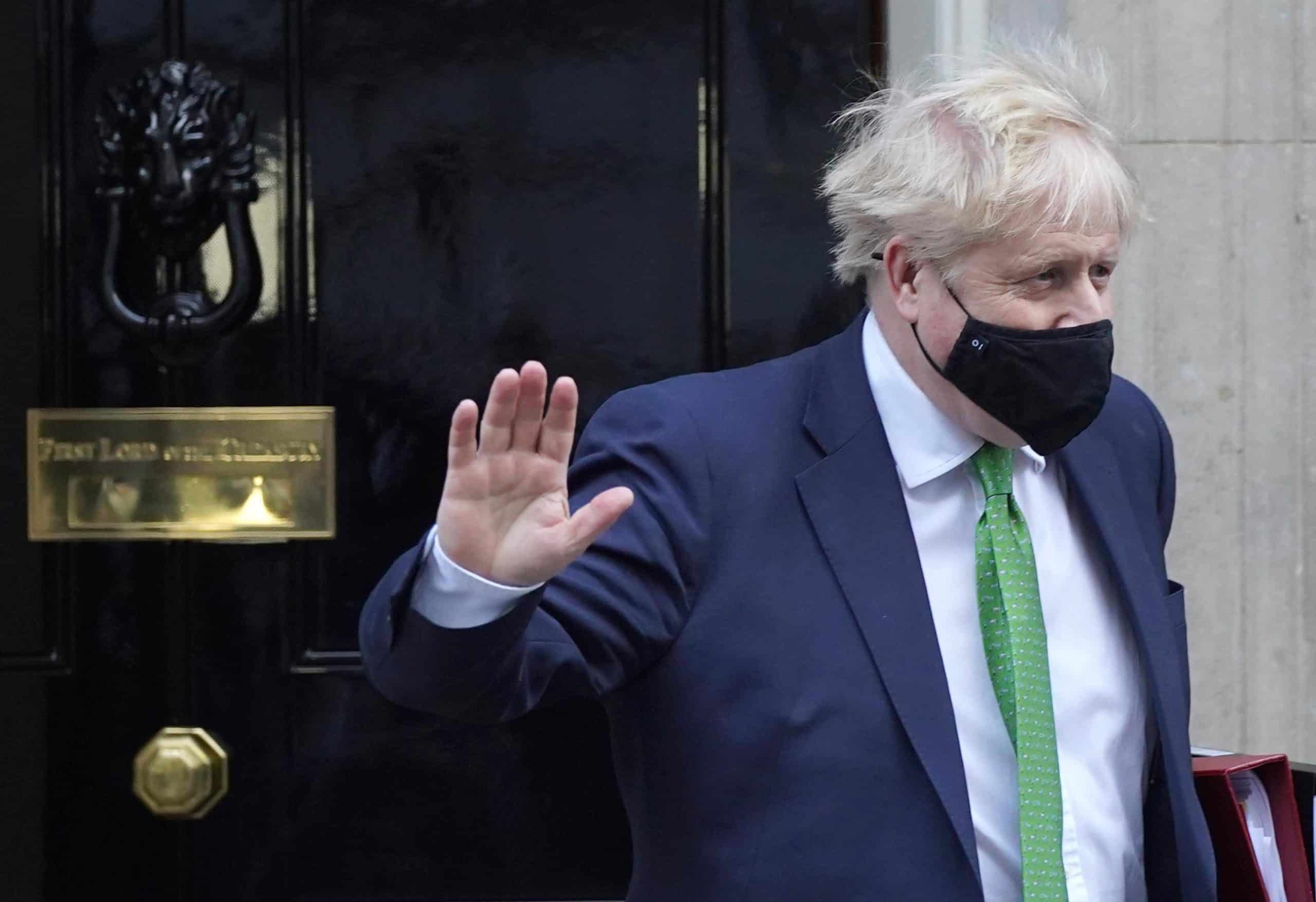 Cake and singing for Johnson’s birthday ‘not a party’, Shapps claims