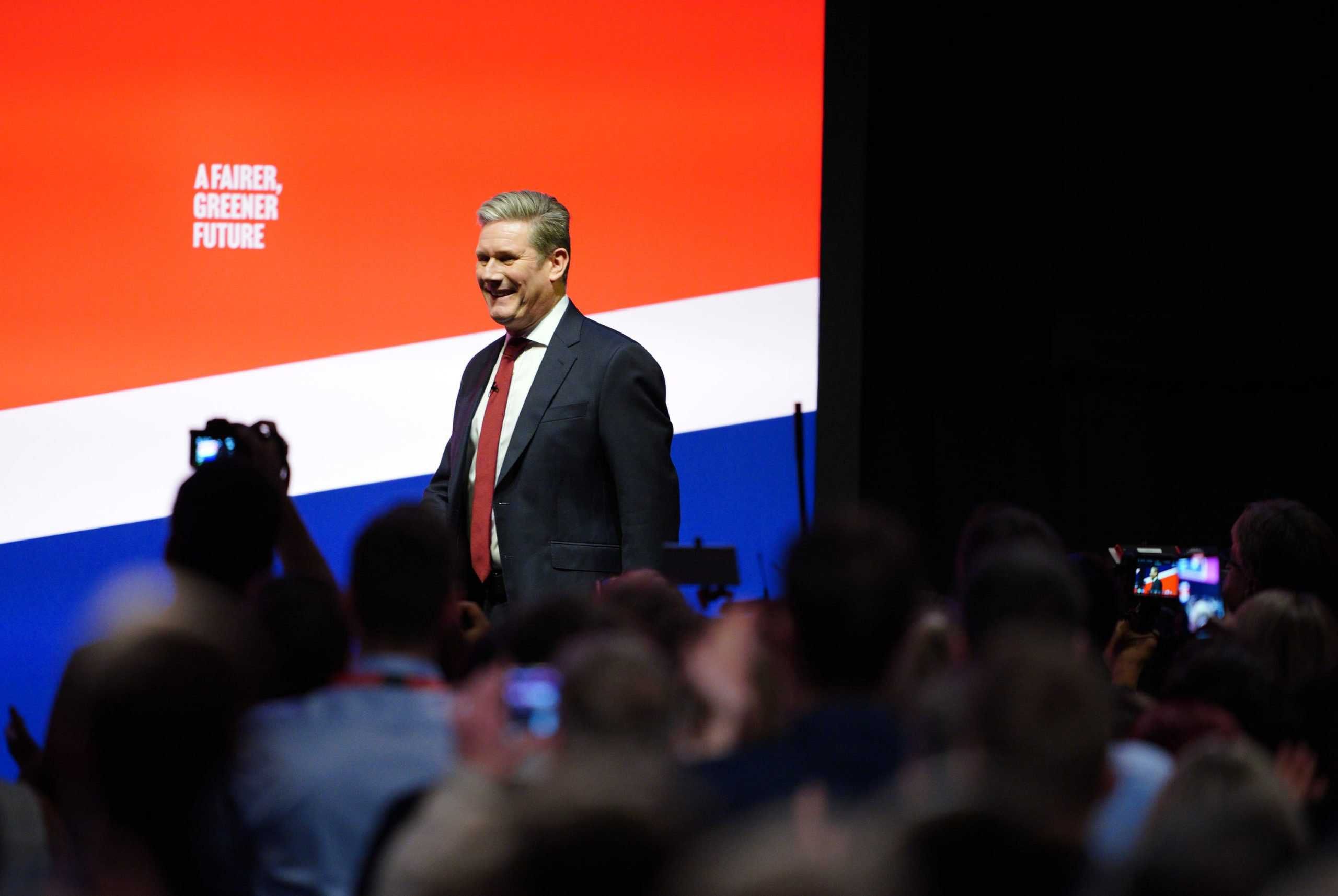 Starmer promises publicly owned energy firm to bring ‘British power to the British people’