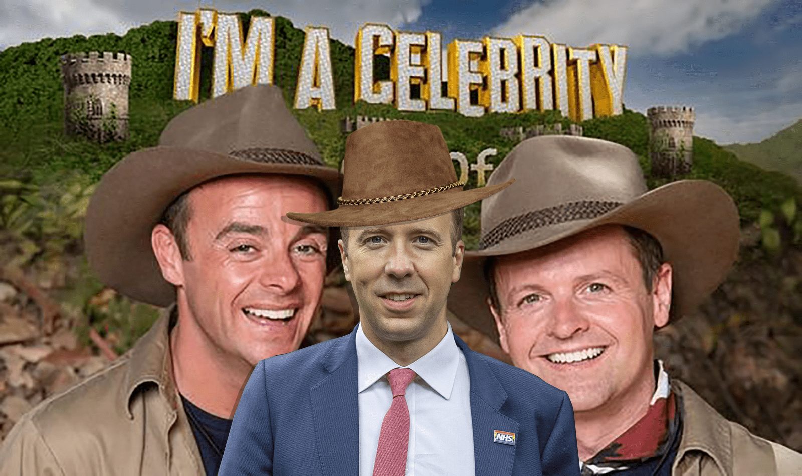 First pics as Matt Hancock arrives in Australia