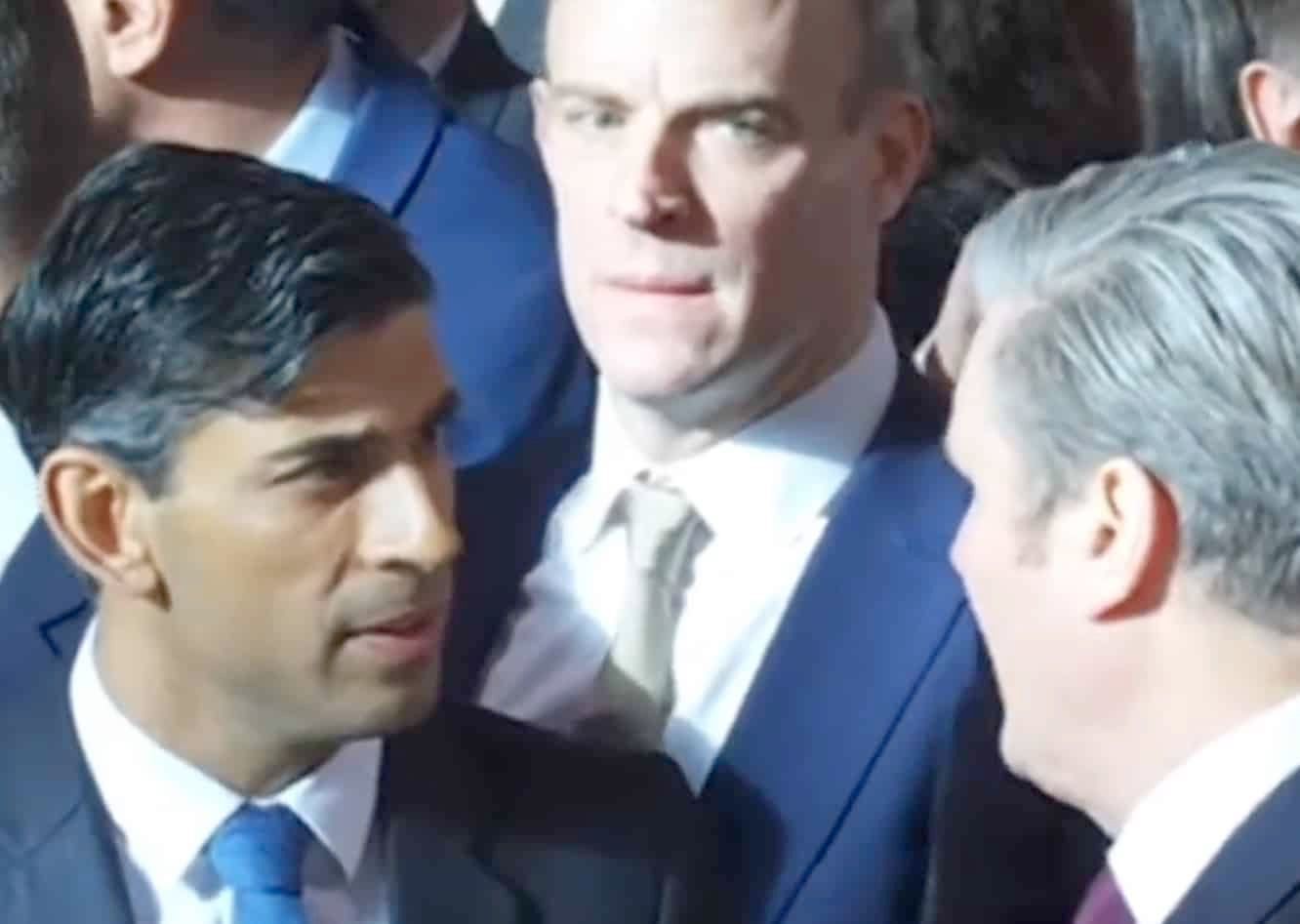 Raging Raab goes viral after staring Starmer down in Parliament