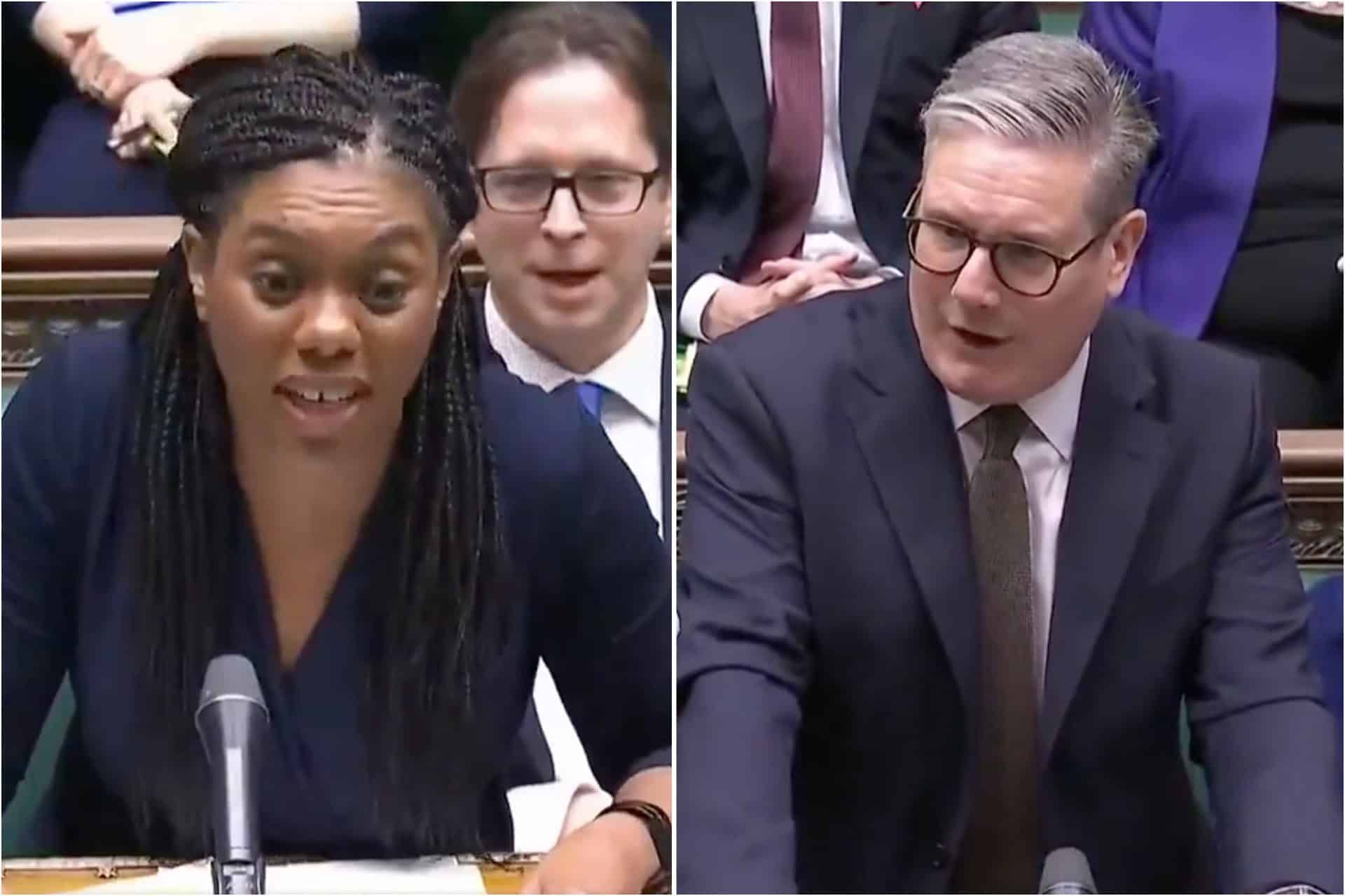 Keir Starmer shuts down Kemi Badenoch with brutal one word answer in PMQs