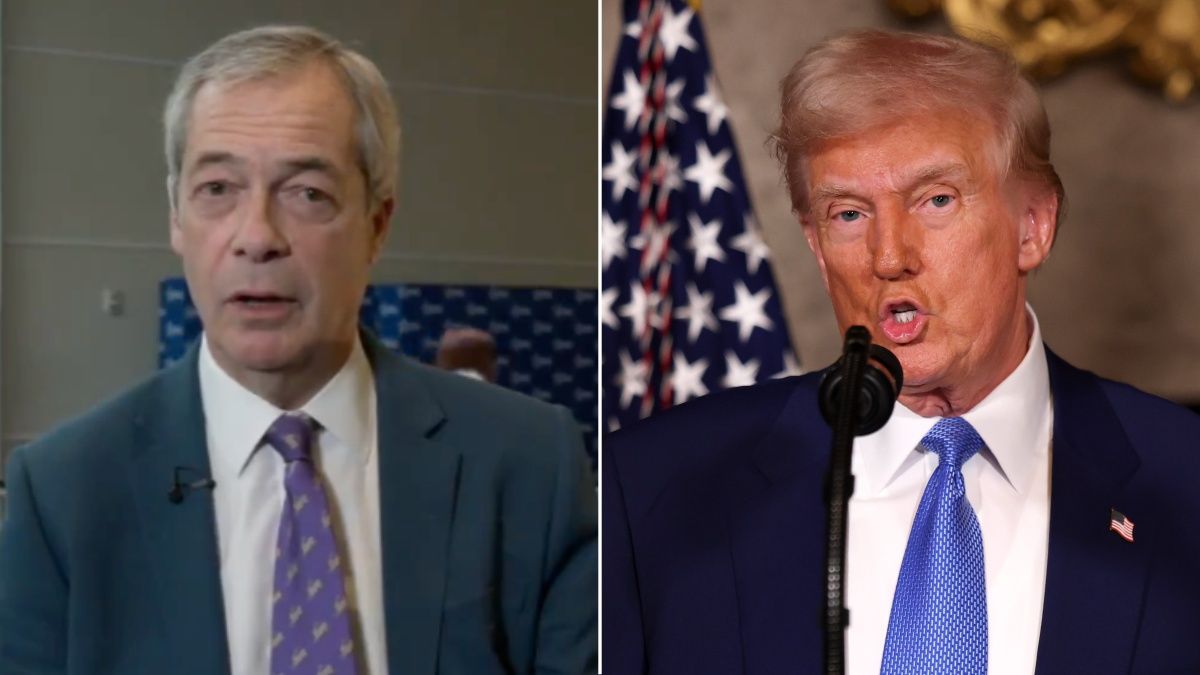 Farage flies 4,500 miles away from Clacton to lobby Trump on Chagos Islands