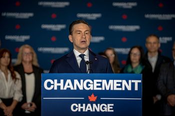 Canadian Tory leader Pierre Poilievre