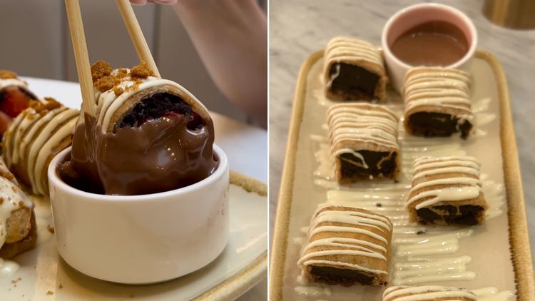 chocolate crepe sushi london cocomelt