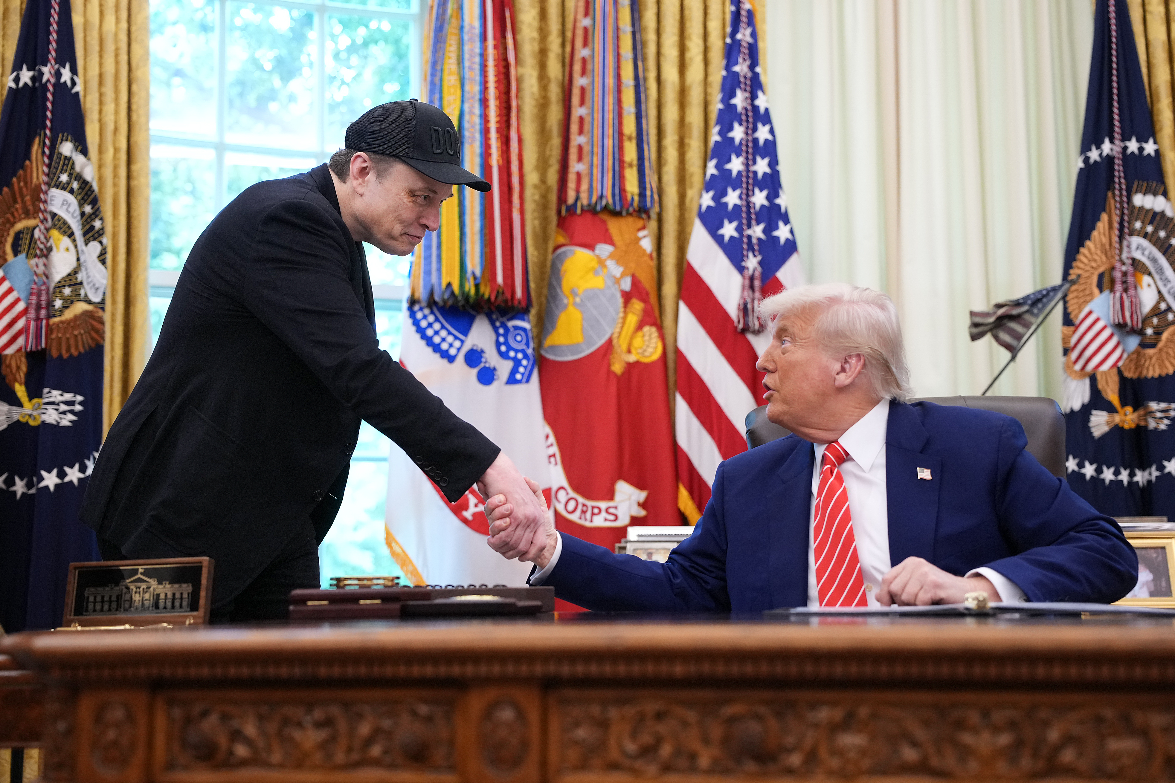 Elon Musk shares grovelling post following Trump social media spat