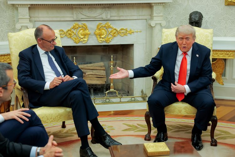 Trump tells German chancellor D-Day was 'not a great day for you'