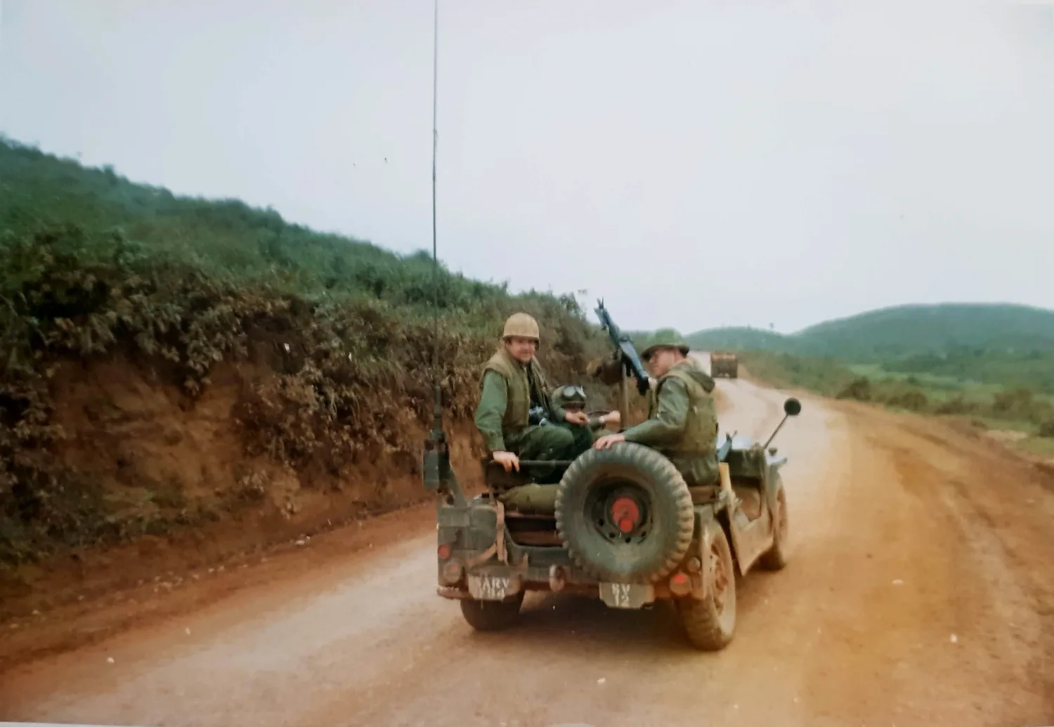 Richard Francis in Vietnam.