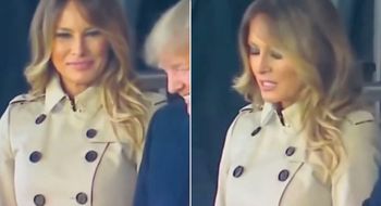 People 'feel bad for Melania' after footage from Trump military parade goes viral