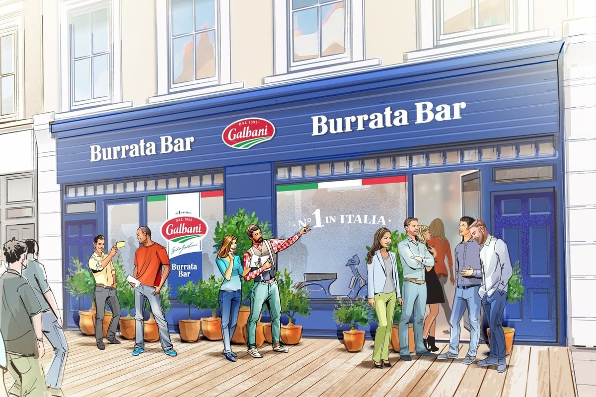 Italian cheese brand Galbani to open pop-up Burrata Bar in support of Anthony Nolan Trust
