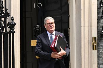 LONDON, ENGLAND - MAY 7:  Prime Minister Keir Starmer leaves 10 Downing Steet to take Prime Minister's Questions on May 7, 2025 in London, England. Starmer is facing PMQ's after the Labour Party suffered losses in local elections and a by-election last week, while Reform UK made significant gains. (Photo by Leon Neal/Getty Images)