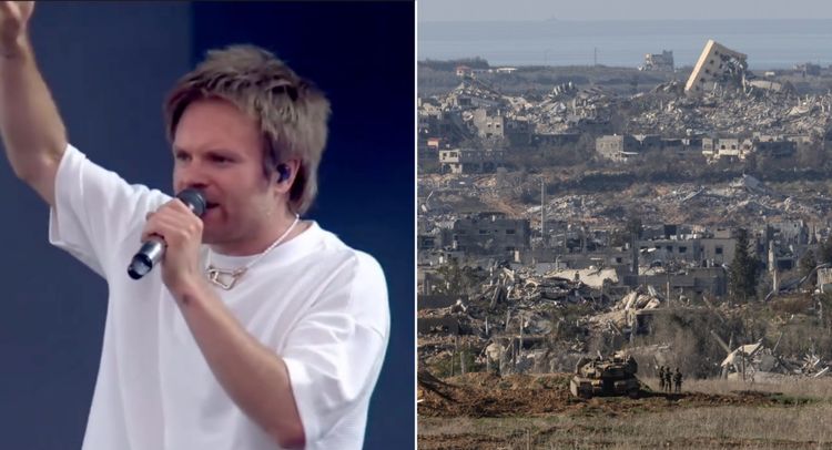 British rock band Enter Shikari call out Gaza 'war crime' in powerful speech during Reading set
