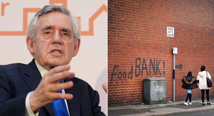 UK is experiencing worst poverty in 60 years, says Gordon Brown