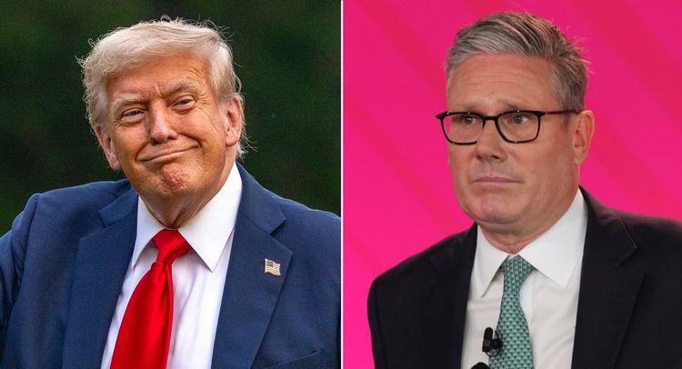 Donald Trump more popular among Brits than Keir Starmer