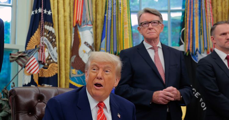 Trump claims he 'doesn't know' former US ambassador Peter Mandelson