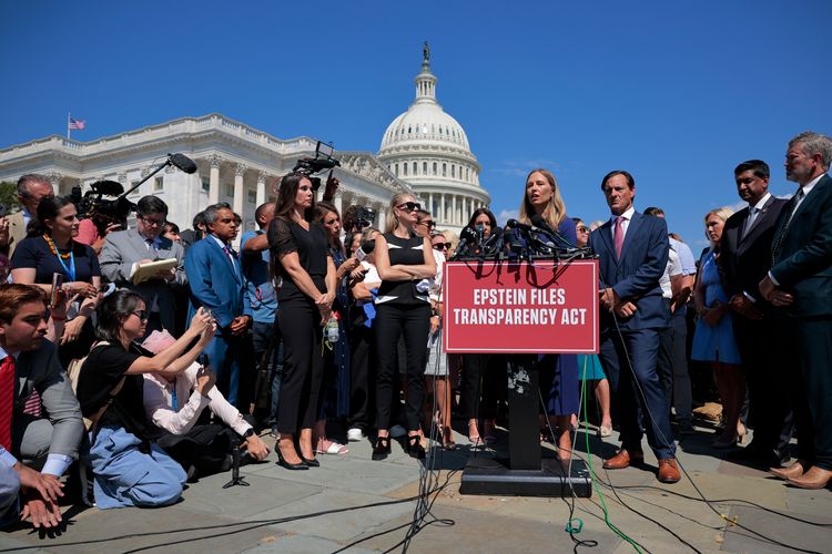 Every Republican on committee votes to block Epstein files release
