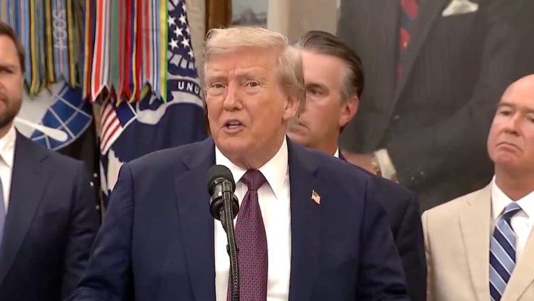 Trump claims 'everything would die' without America in nonsensical rambling