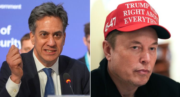 Ed Miliband delivers stunning response to question on Elon Musk