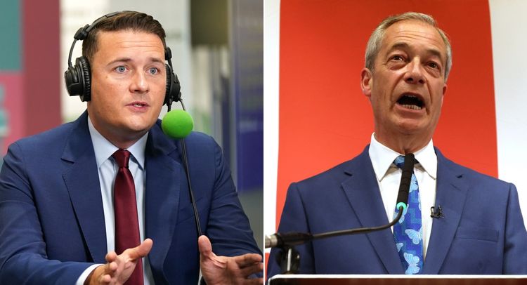 Wes Streeting suggests Nigel Farage is racist