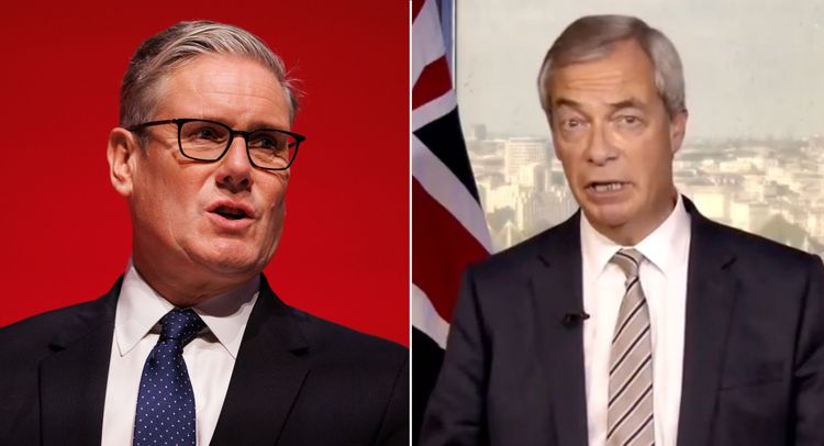 Farage says Starmer's conference speech incited violence against him