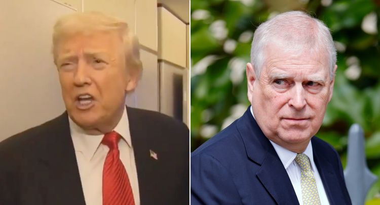 Donald Trump says he feels ‘badly’ for royal family after Andrew stripped of titles