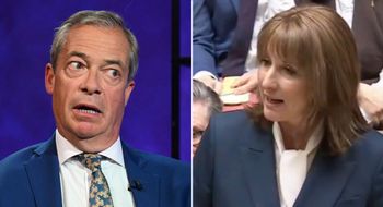 Rachel Reeves burns 'Russian asset' Nigel Farage