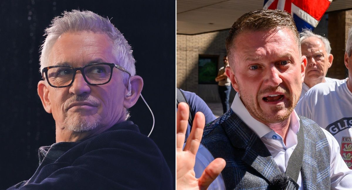 Gary Lineker slams Tommy Robinson after he shares video of him in Mexico