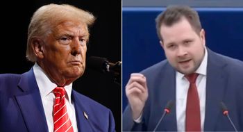 Danish politician cut off after Donald Trump to ‘f**k off’ in European Parliament speech
