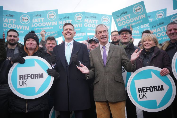 Bookies give Reform less than a 30% chance of winning in Gorton and Denton