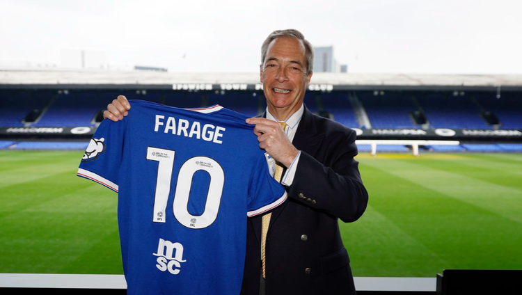 nigel farage ipswich town football reform