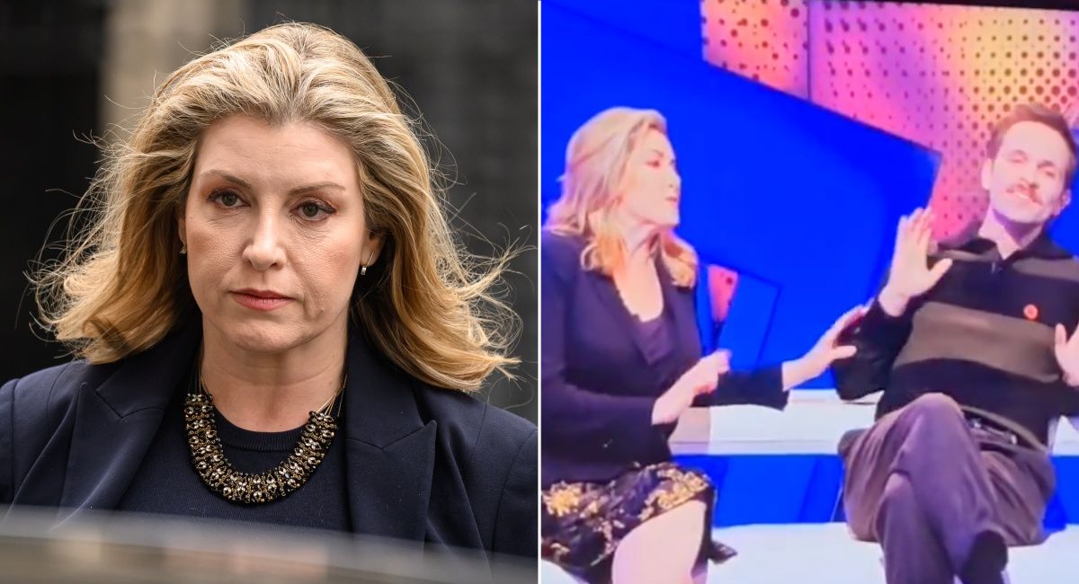 Irish comic roasts ‘war-mongering’ Penny Mordaunt live on Last Leg