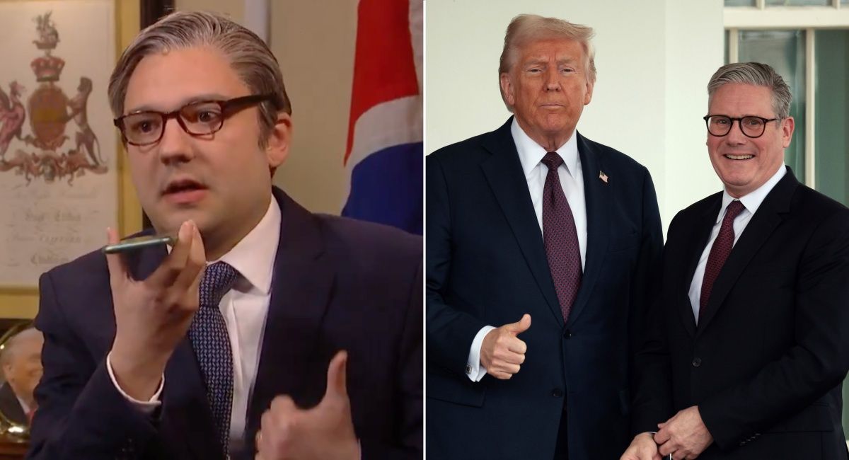 Trump shares SNL UK comedy sketch mocking him and Starmer
